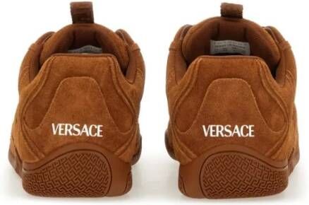 Versace Low-Top Sneakers "Galaxia" Sneakers in bruin