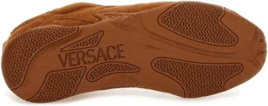 Versace Low-Top Sneakers "Galaxia" Sneakers in bruin