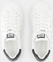 Versace Witte Leren Sneakers Ronde Neus White Dames - Thumbnail 6