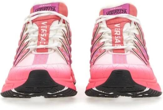 Versace Low-Top Sneakers Trigrecha Sneaker in roze