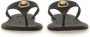 Versace Sandalen "Alia" Flip Flop Sandal in zwart - Thumbnail 3