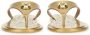 Versace Sandalen "Alia" Sandals in goud - Thumbnail 3