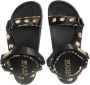 Khaite Ronde Neus Leren Loafers met Platte Zool Black Dames - Thumbnail 11