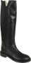 Via Roma 15 Boots Knee-High Boot With Metal Plaque in zwart - Thumbnail 3