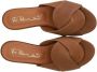 Via Roma 15 Sandalen Light Brown Slide in bruin - Thumbnail 3