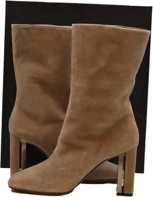Vic Matié Boots Bootie Taupe in taupe