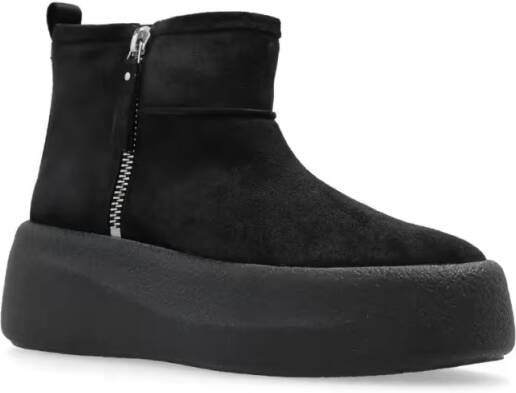 Vic Matié Boots Grey Ankle Boots in zwart