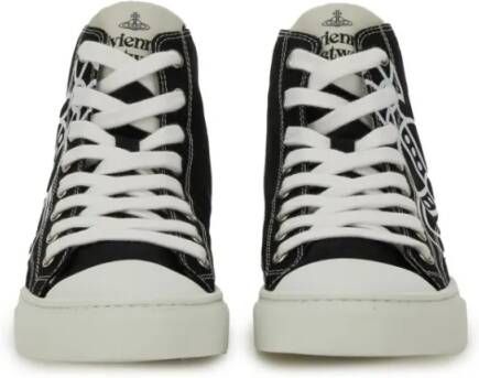 Vivienne Westwood Low-Top Sneakers High Top "Plimsoll" Sneaker in zwart