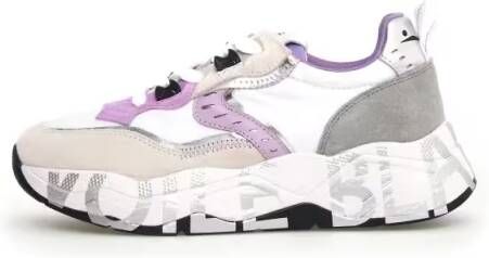 Voile blanche Low-Top Sneakers Light Pink Sneakers With Soft Textures in roze