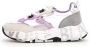 Voile blanche Low-Top Sneakers Light Pink Sneakers With Soft Textures in roze - Thumbnail 3