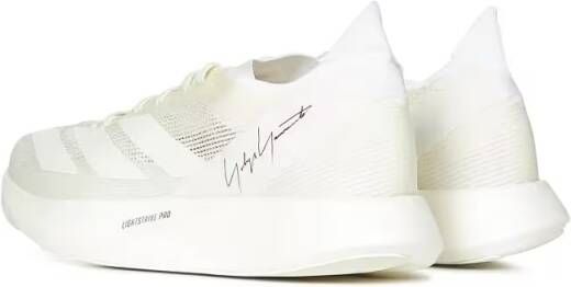 Y-3 Low-Top Sneakers Pristine White Sneakers in wit