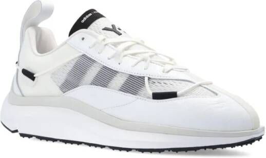 Y-3 Low-Top Sneakers Shiku Run Lace-Up Sneakers in wit