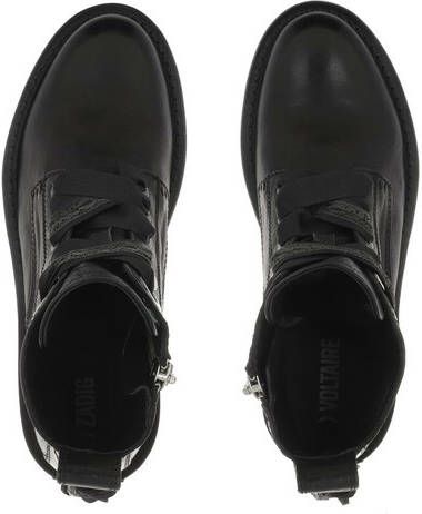Zadig & Voltaire Laureen Roma Ankle Boots in Black Leather Zwart Dames - Foto 12