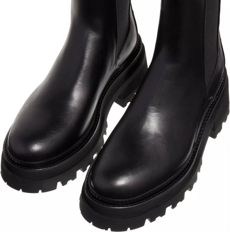 Zadig & Voltaire Boots & laarzen Rave Semy Shiny Calfskin in zwart