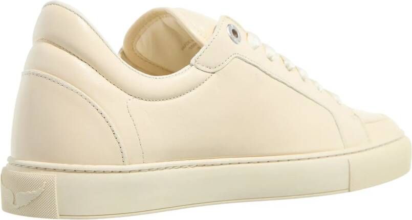 Zadig & Voltaire Low-Top Sneakers Fly On Vintage Patent in crème