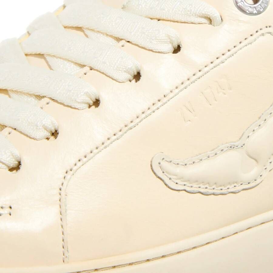 Zadig & Voltaire Low-Top Sneakers Fly On Vintage Patent in crème