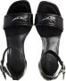 Zadig & Voltaire Sandalen met hak Caprese Wings Sandal Vintage in zwart - Thumbnail 4