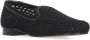 Fabiana Filippi Black Fabric And Leather Loafers in zwart - Thumbnail 1