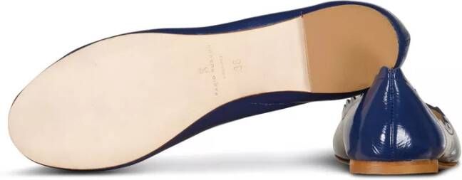 Fabio Rusconi Low-Top Sneakers Ballerinas Cloe aus Leder in blauw