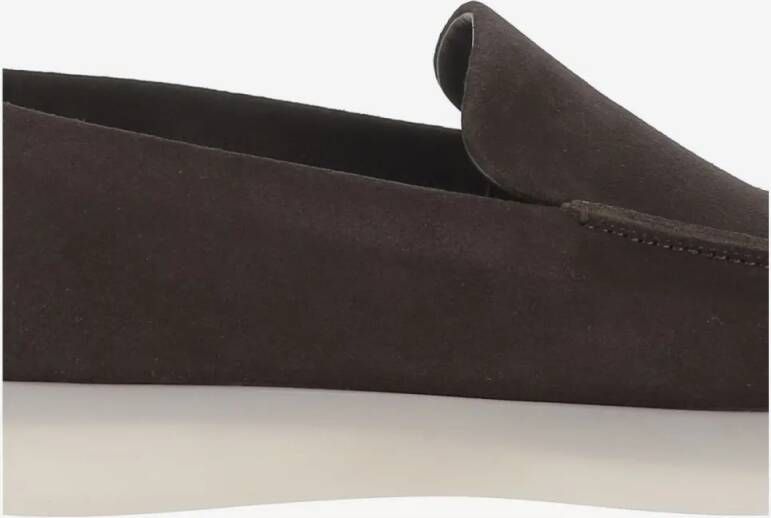 FEAR OF GOD Brown Suede Leather Slip-On Loafer in bruin