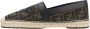 Fendi Espadrilles With Jacquard Ff Motif And Leather Acc in bruin - Thumbnail 1