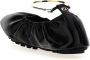Fendi Filo ballerina's in slangenprint Black Dames - Thumbnail 2