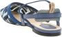 Fendi Hoge hakken 'Colibrì Lite' Slingback in blauw - Thumbnail 1