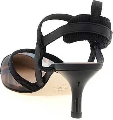 Fendi Hoge hakken 'Colibrì Lite' Slingback in zwart