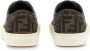 Fendi Low-Top Sneakers Low-Top Sneakers With Monogram Pattern And Gold-To in bruin - Thumbnail 1