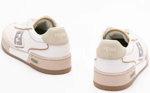 Fendi Low-Top Sneakers `Match Mix` Sneakers in beige