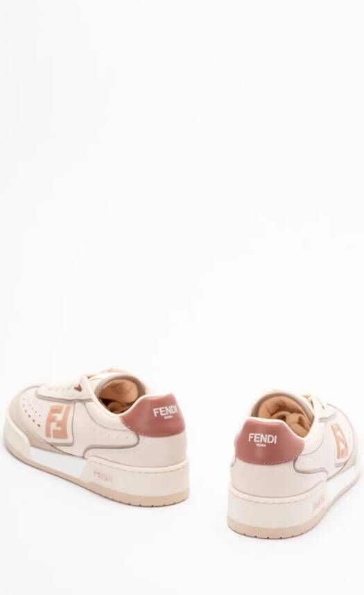 Fendi Low-Top Sneakers `Match Mix` Sneakers in beige