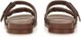 Fendi Sandalen "Feel" Slide Sandal in bruin - Thumbnail 1