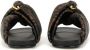 Fendi Sandalen "Feel" Slide Sandal in bruin - Thumbnail 1