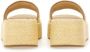 Fendi Sandalen " Sunshine" Flatform Slide Sandal in beige - Thumbnail 1