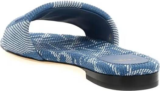 Fendi Sandalen ' Sunshine' Slides in blauw