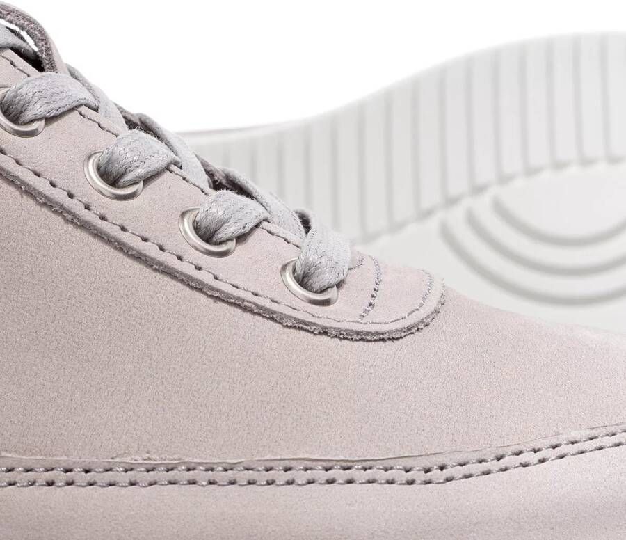 Filling Pieces Sneakers Low Top Ripple Nubuck in grijs