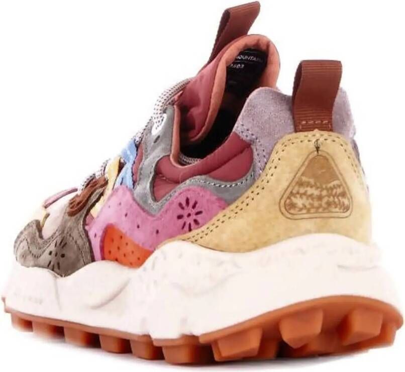 Flower Mountain Low-Top Sneakers Beige in beige