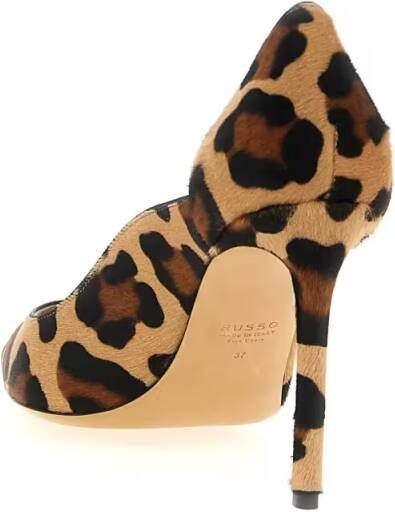 FRANCESCO RUSSO Hoge hakken 'R1p961' Pumps in bruin