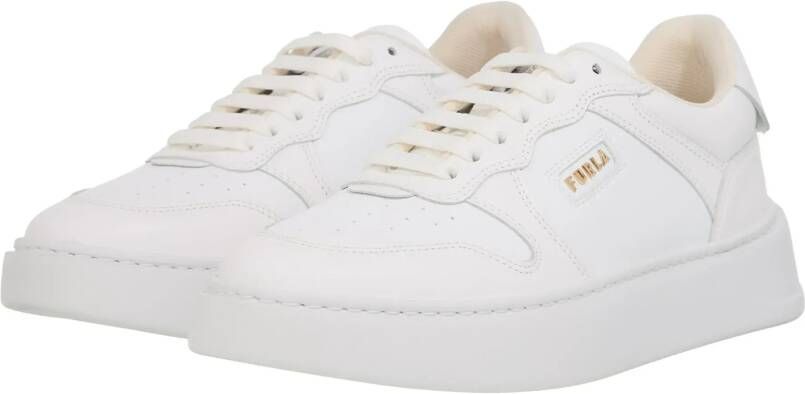 Furla Low-Top Sneakers sport Lace-Up Sneaker T.3 in wit