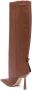 Gia Borghini Boots Brown Eco-Leather Knee-High Boots in bruin - Thumbnail 1