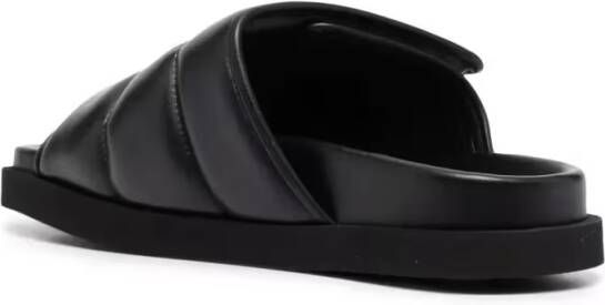 Gia Borghini Sandalen Gia 3 New Leather Slides in zwart