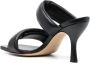 Gia Borghini Slippers & Mules Perni 03 New Leather Mules in zwart - Thumbnail 2