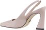 Giampaolo Viozzi Hoge hakken Slingback Shoes In Soft Nappa Leather in roze - Thumbnail 2
