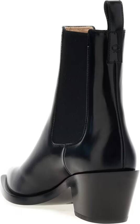 Gianvito Rossi Boots 'Wylie' Ankle Boots in zwart