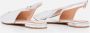 Gianvito Rossi G95546 Slingback in wit - Thumbnail 1