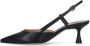 Gianvito Rossi Hoge hakken "Ascent 55" Slingback Pumps – Black in zwart - Thumbnail 1