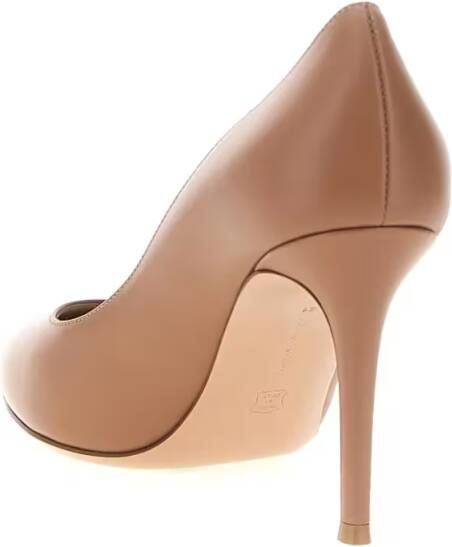 Gianvito Rossi Hoge hakken 'Gianvito 85 Pumps in bruin