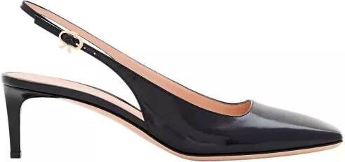 Gianvito Rossi Hoge hakken Nuit Heel Sling-Back in zwart