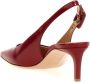 Gianvito Rossi Hoge hakken 'Ric' Slingbacks in rood - Thumbnail 1