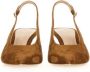 Gianvito Rossi Hoge hakken "Robbie" Slingback in bruin - Thumbnail 1